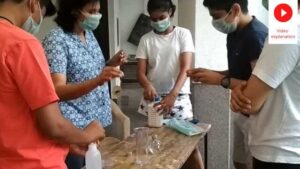 Chemistry experiment SCIECNE explained for kids