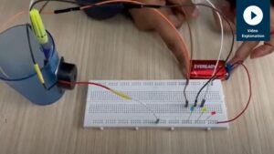 water alarm - DIY make yourself at home-fun science project